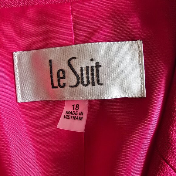 Le Suit Pink Blazer, size 18 - Picture 3 of 3